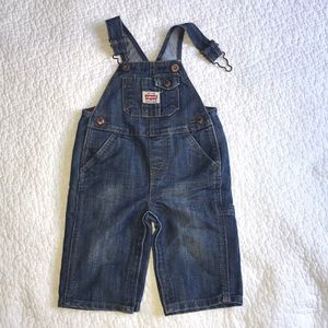 Baby Levi’s Blue Overalls SZ 12M with FREE TSHIRT